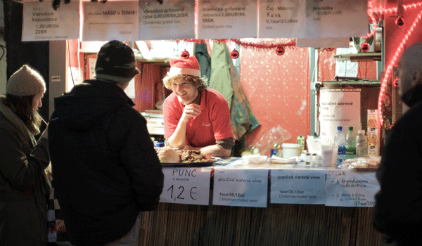 The Christmas Market in Bratislava