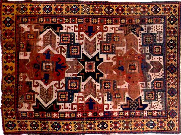 Kazak rug from Azerbaijan 