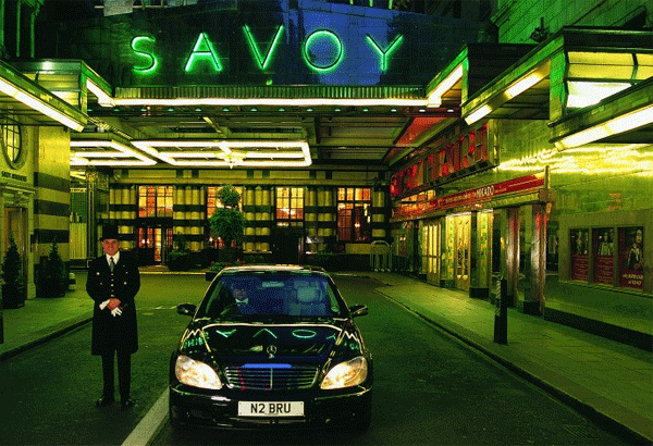 Butler service was reintroduced to the Savoy