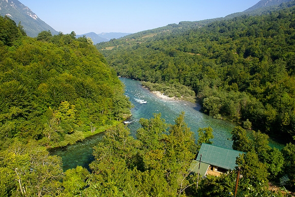 Tara and Piva rivers, Montenegro