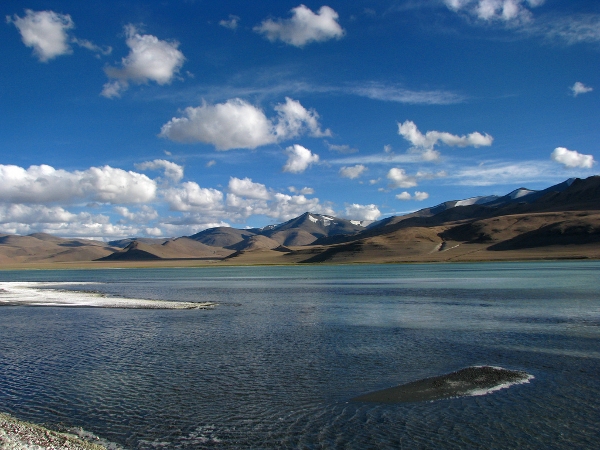 Tso (lake) Kar in eastern Ladakh