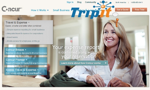TripIt exits nicely