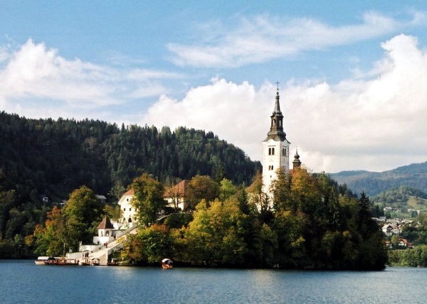 Church on the Island in Lake Bled
