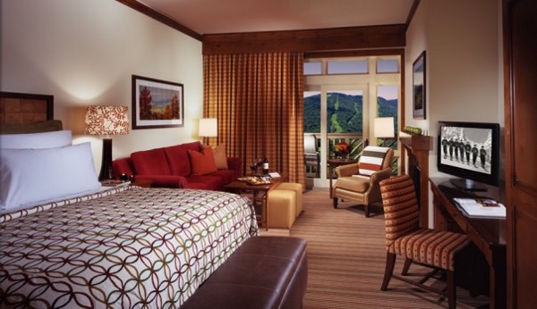 A suite at the lodge in Stowe