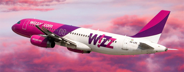 Wizz Air aircraft.