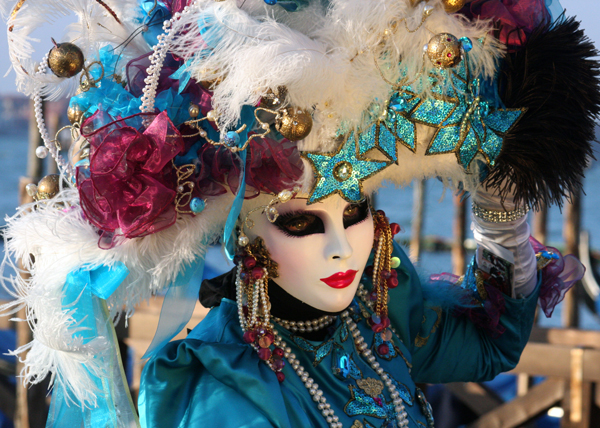 Venice Carnival mask.