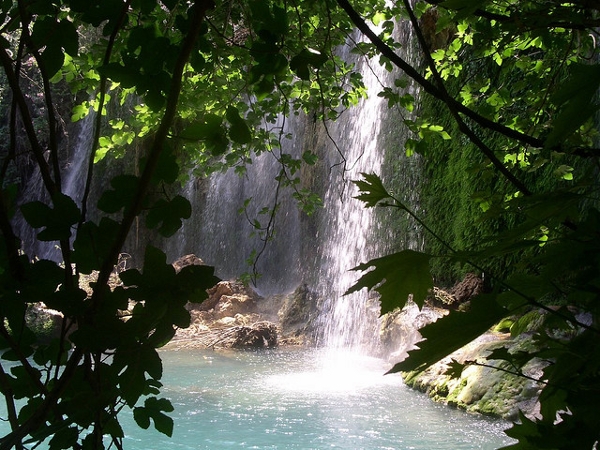 Kurşunlu waterfall near Antalya