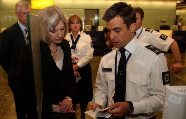 UK Border Staff at Heathrow