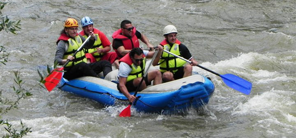 River Rafting on the Bistrita River.