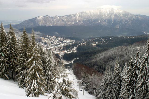 Romanian Carpathian Mountains.