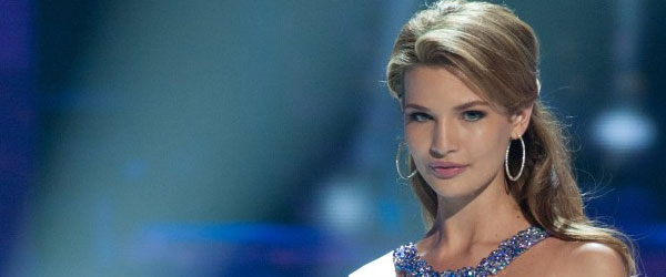 Xhesika Berberi, Albania candidate for Miss Universe 2011.