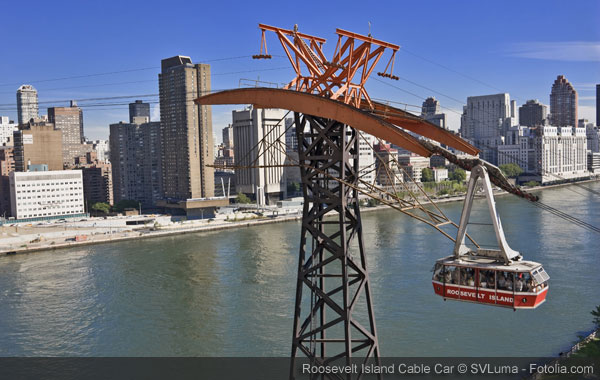 Roosevelt Island cable car.