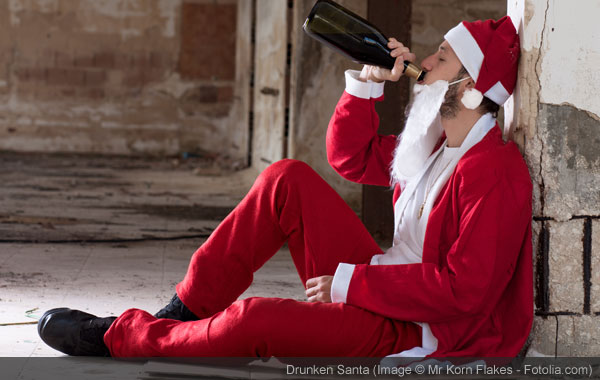 drunken Santa