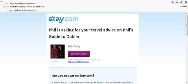 Stay.com email request
