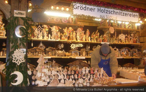wood handicrafts at Trier Christmas Market