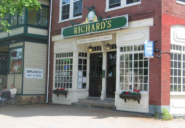 Richard's Restaurant in Brunswick. 