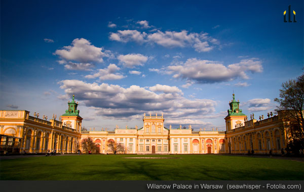 Wilanow Palace in Warsaw