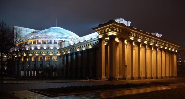 The State Opera House in Novosibirsk