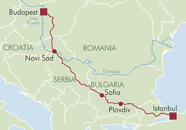 Danube Express itineraries
