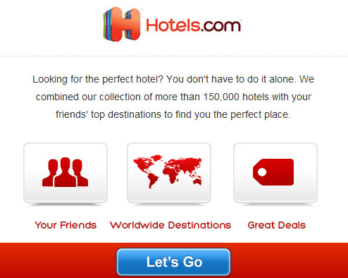 Hotels.com New Deals Facebook App Makes Travel More Social