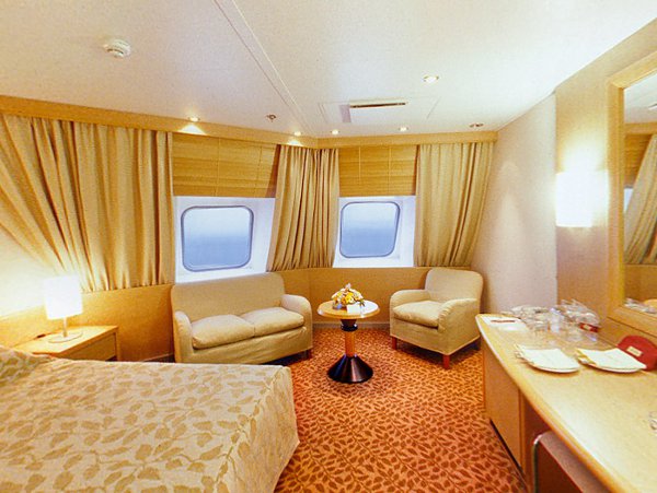 Luxury Cabin aboard Superfast ferry