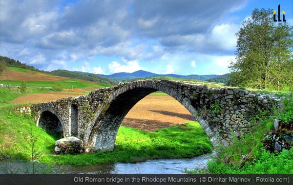 Old Roman Bridge,  Rhodope Mountains, Bulgaria.
