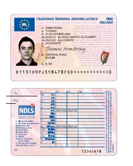 New European driving licence