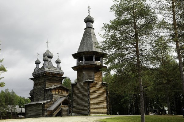 Wooden orthodox church