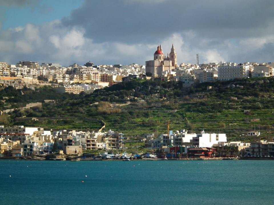 View from Mellieha Bay Hotel