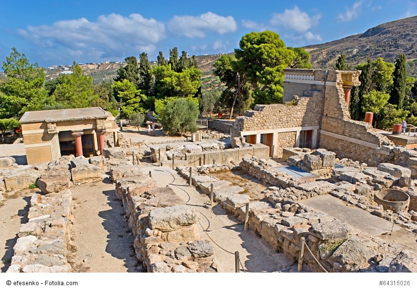 Knossos outside Heraklion