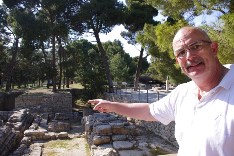 Phil Butler at Knossos