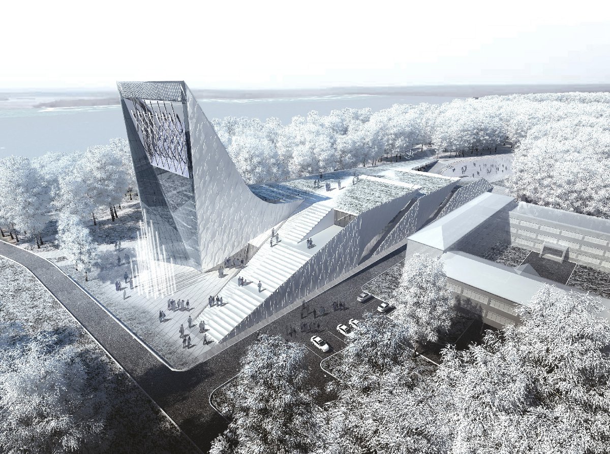 cience and Technology Museum in Tomsk © Asadov Architectural Bureau