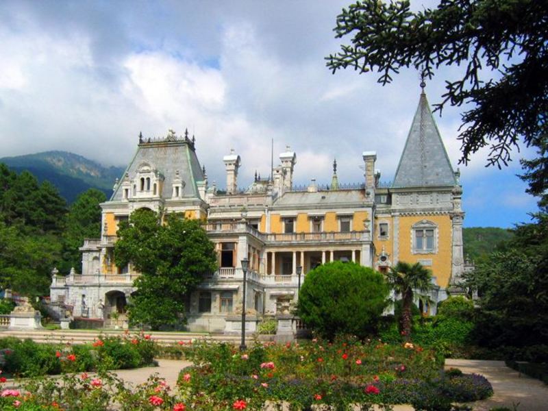 Massandra Palace near Yalta