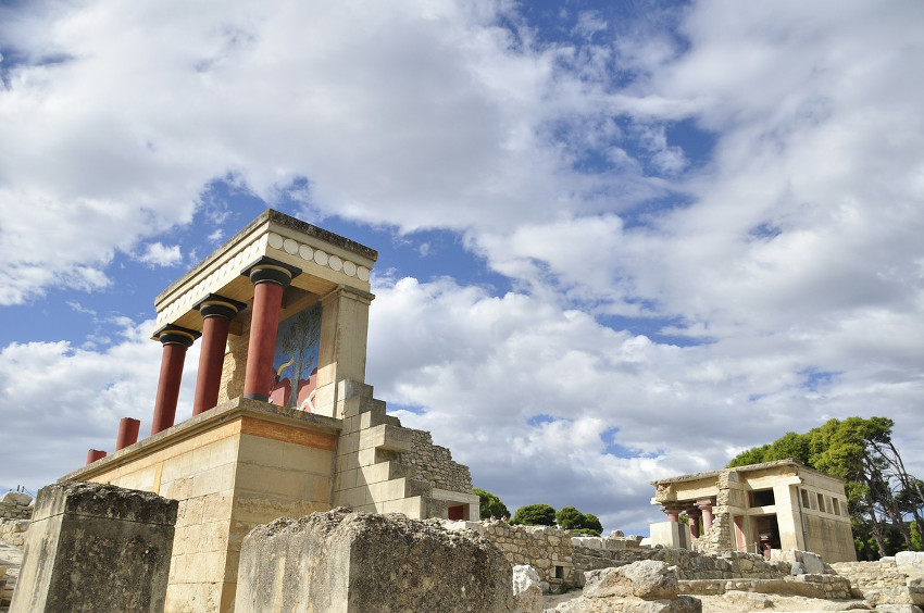 The incomparable Palace at Knossos