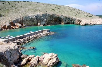The azure seas of Croatia's Adriatic coast