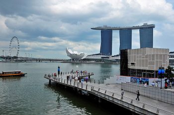 Tatzu Nishi's Merlion Hotel - a temporary hotel for the Singapore Biennale 2011.