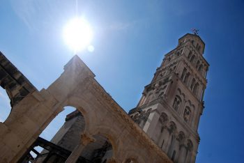 The Mausoleum of Roman Emperor Dicletian in Split