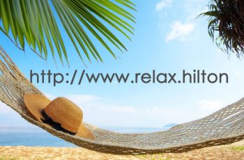 relax.hilton - a possible .brand for Hilton Worldwide.