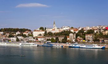 Belgrade from the river