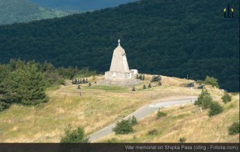 War memorial on Shipka Pass