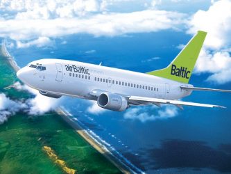 airBaltic takes off