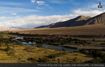 The Indus River near Leh, Ladakh