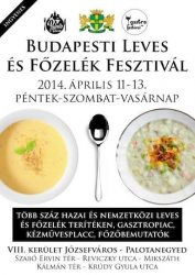 Budapest soup festival poster.