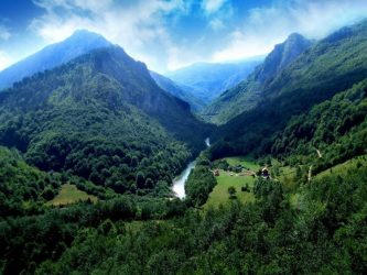 A Montenegro valley - courtesy Dinaric Arc Parks