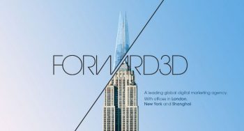 Forward3D landing page