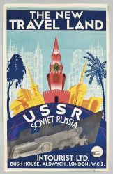 Soviet Era travel poster