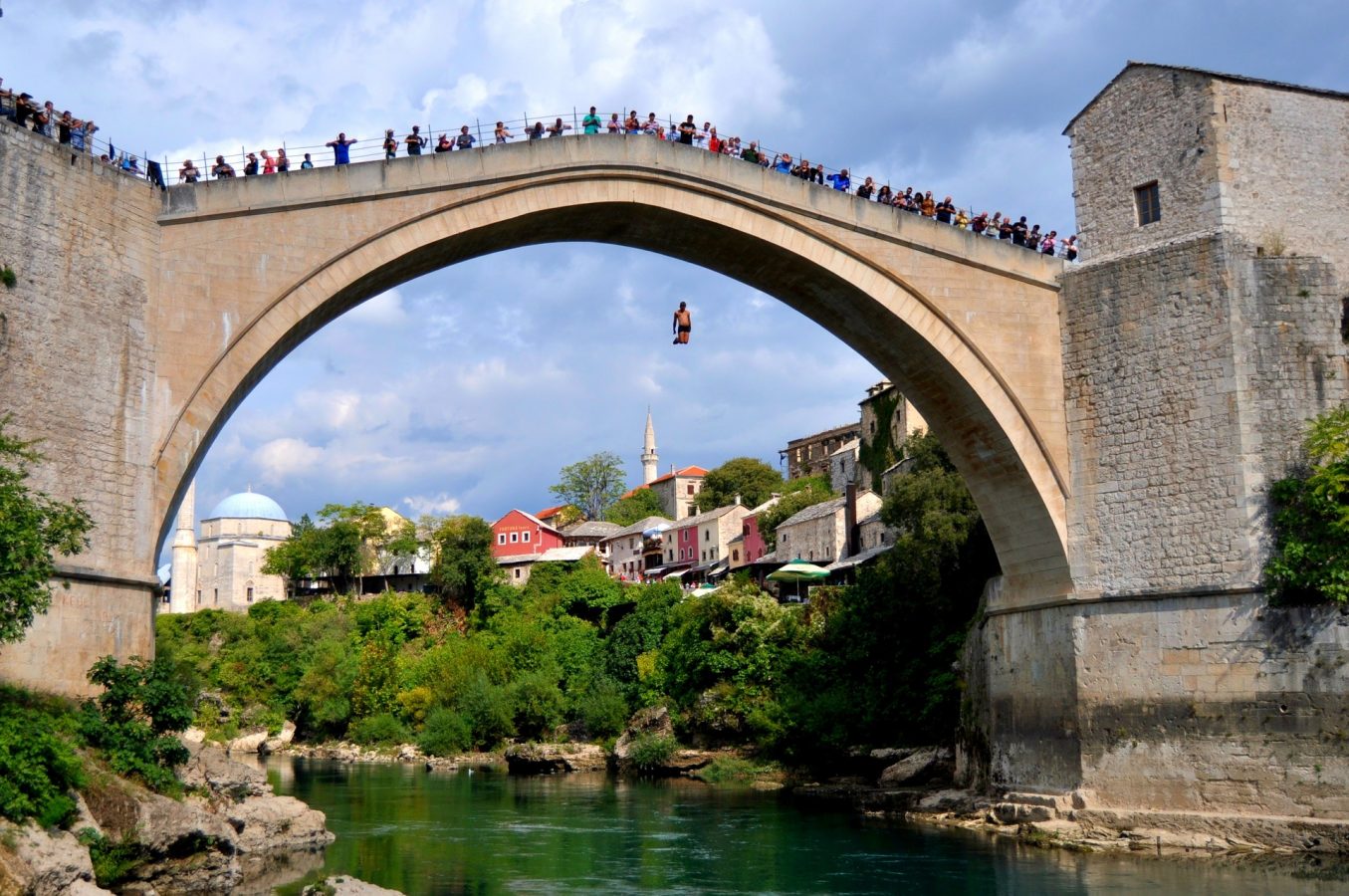 Bridge Jumping in Mostar