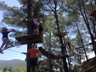 Sparti Platres Rope Adventure Park in Pano Platres
