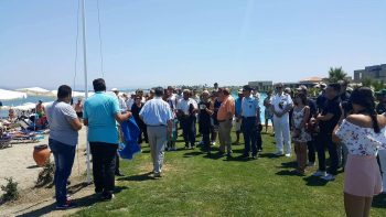 Astir Odysseus Blue Flag Beach ceremony