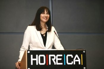Tourism Minister Elena Kountoura